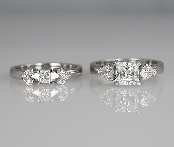 Custom Made Matching Wedding Ring And Engagement Ring - A Sneak Peek!