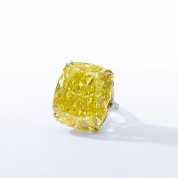 100 Carat Graff Yellow Diamond Sets Auction Record