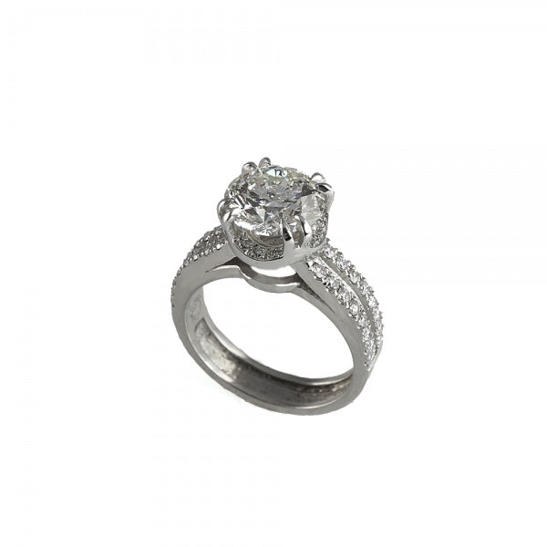 Custom Designing Tracey Diamond Engagement Ring