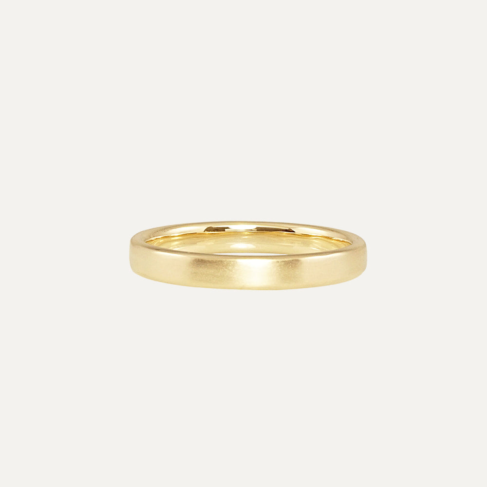 18K Yellow Gold Stay Connected Men’s Wedding Band Ring