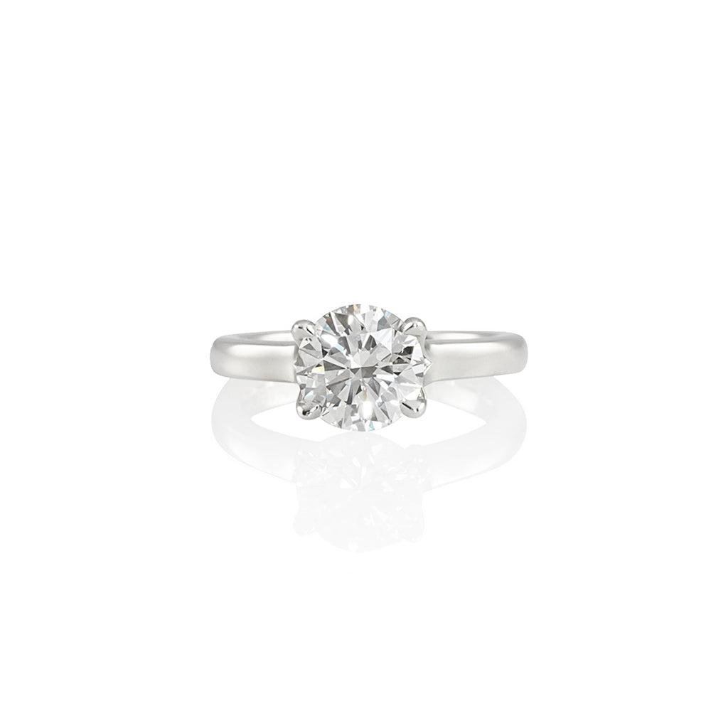 Cynthia Britt “No Basket”™ Engagement Ring for Ariana