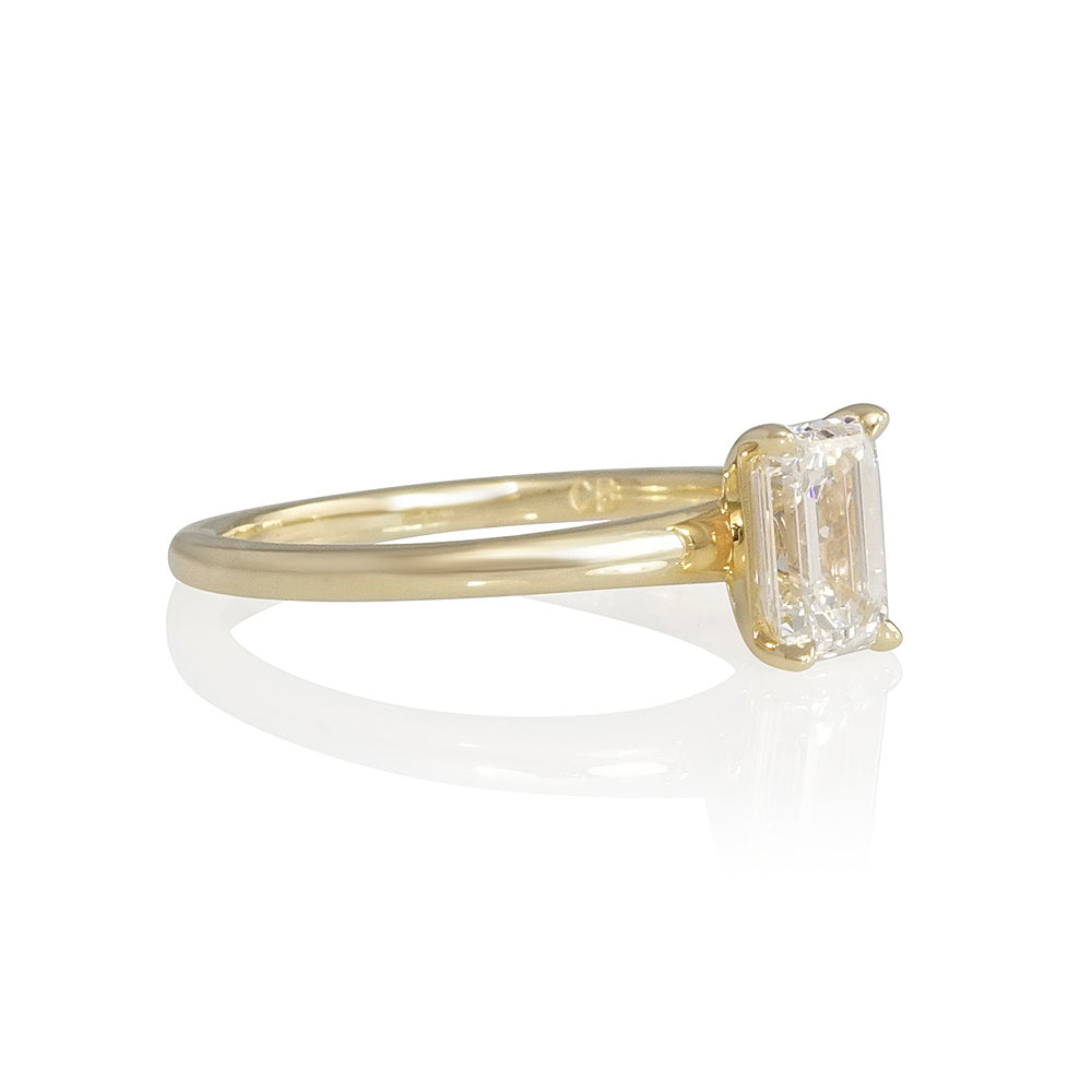 Emerald Cut Engagement Ring for Bethany