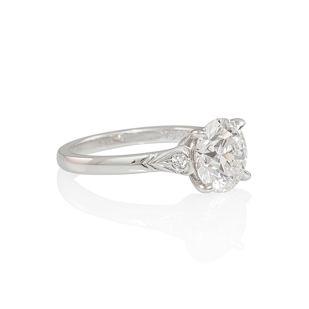 Romantic Engagement Ring for Bivha