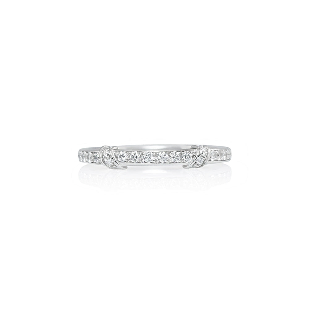 Classic Diamond Wrap Wedding Ring for Blythe