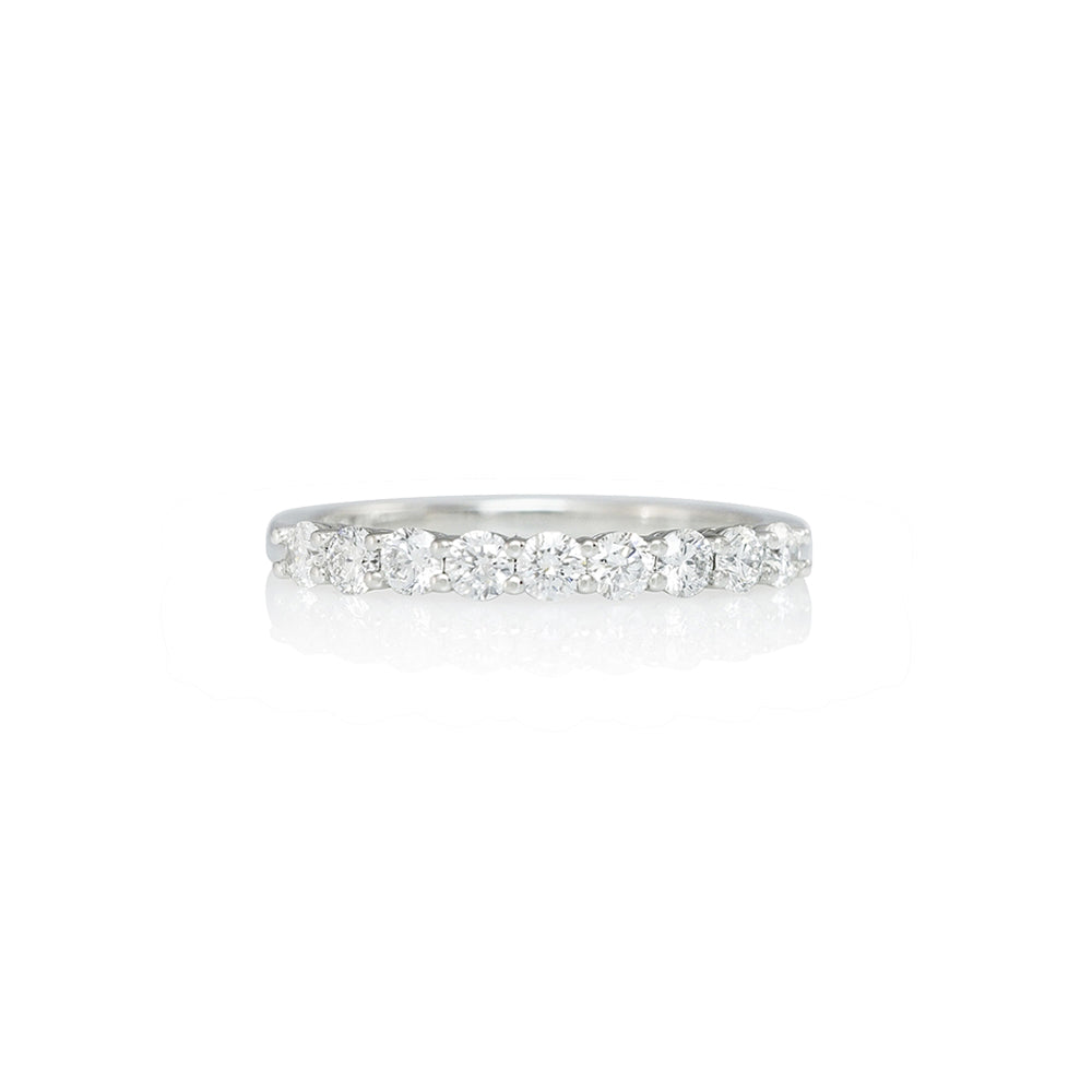 Cynthia Britt Nine Stone Wedding Band