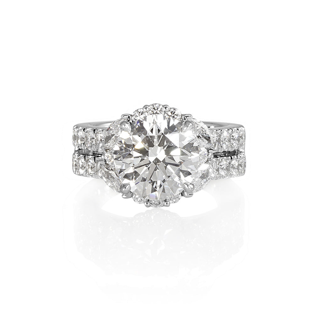 Brittany Glamorous Diamond Engagement Ring