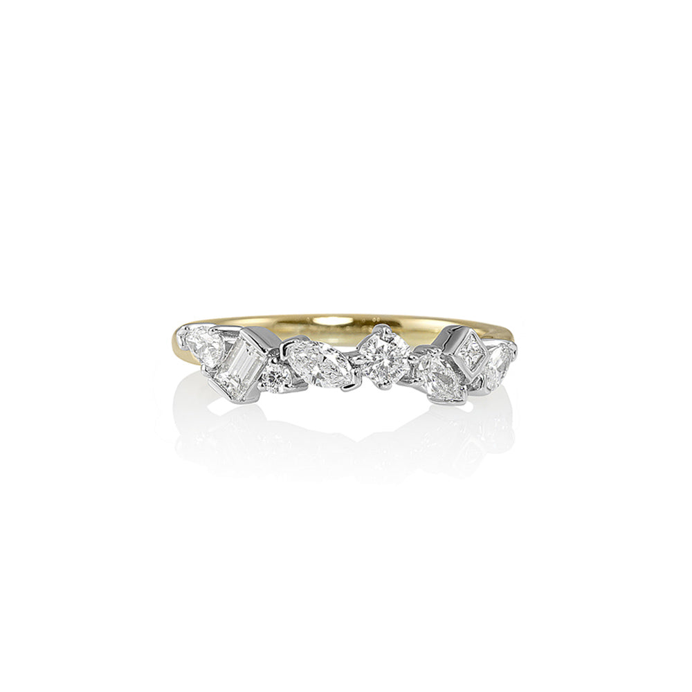 Carolyn Fancy Shaped Diamond Wedding Ring