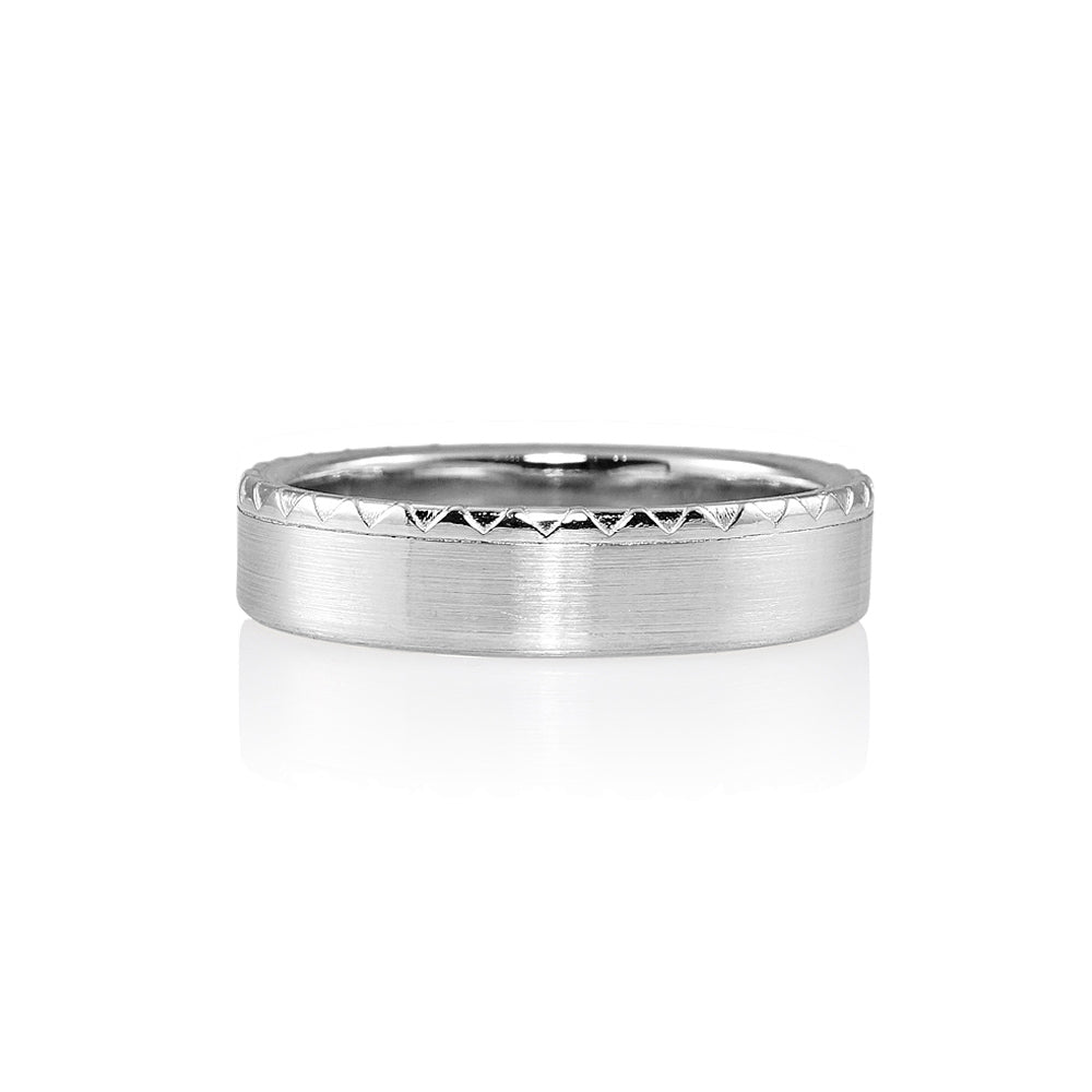 Christopher Men's Platinum Wedding Ring