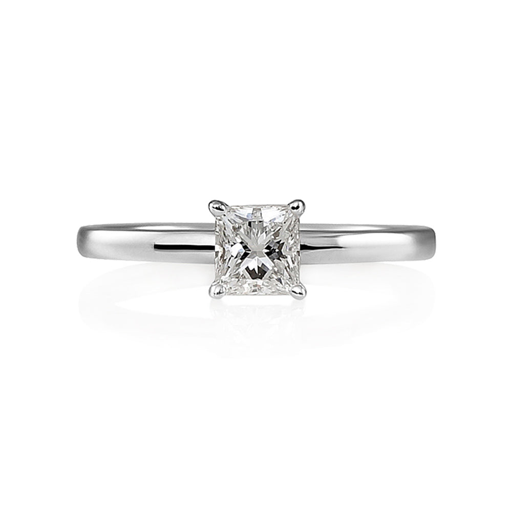 Cynthia Britt Princess Cut Solitaire For Ashley