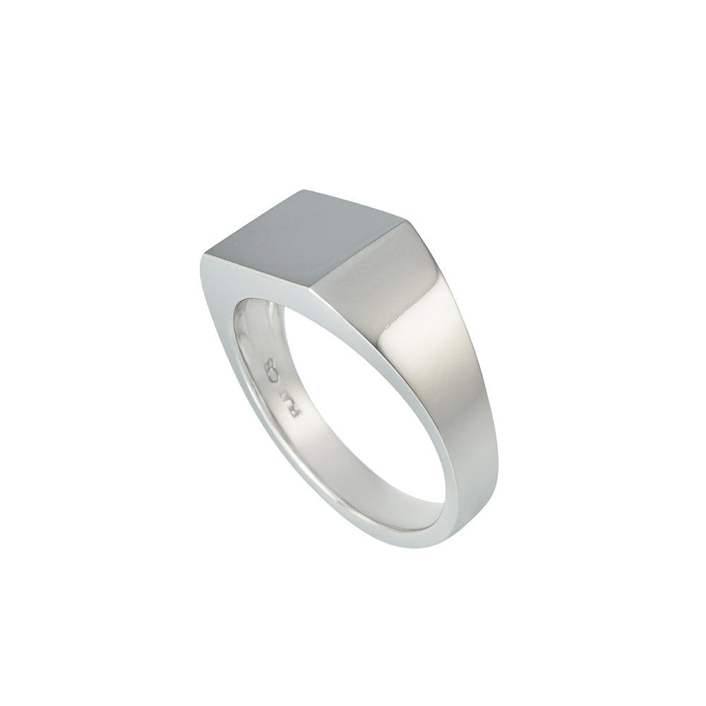 Platinum Signet Ring for Daniel