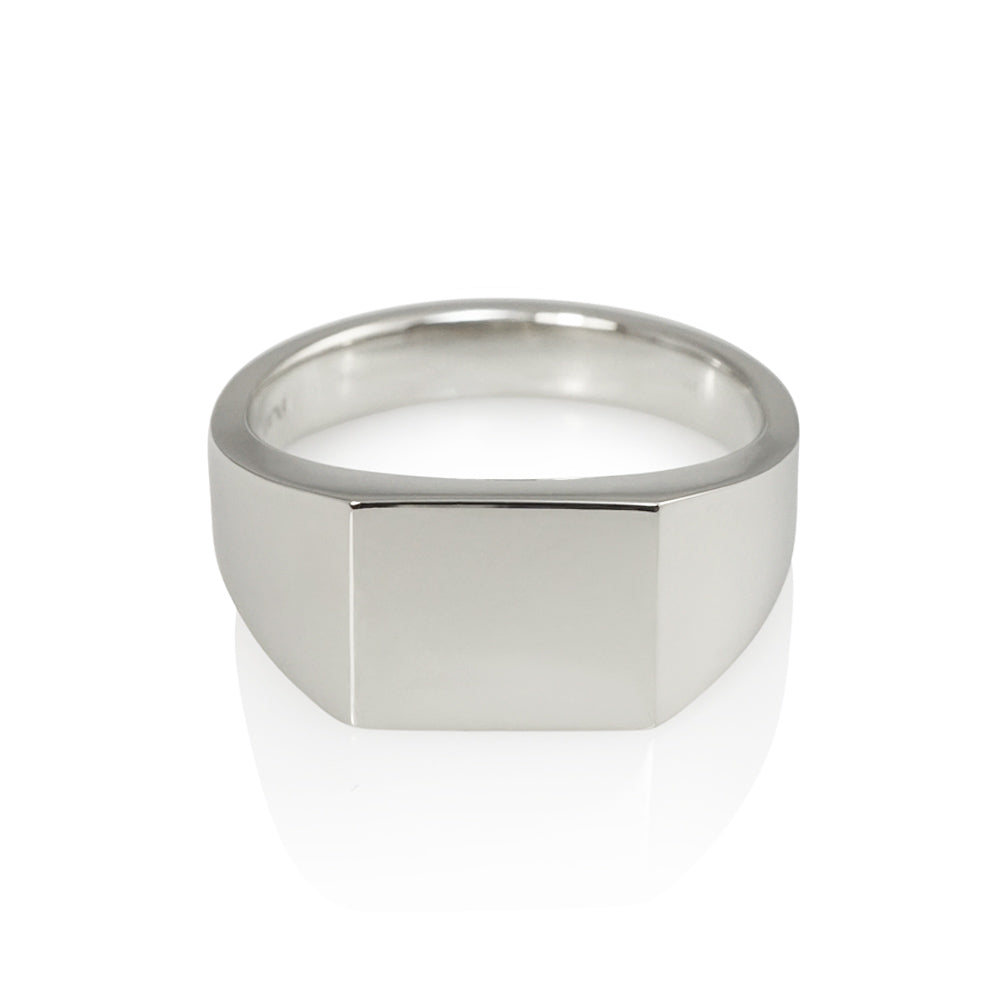 Platinum Signet Ring for Daniel