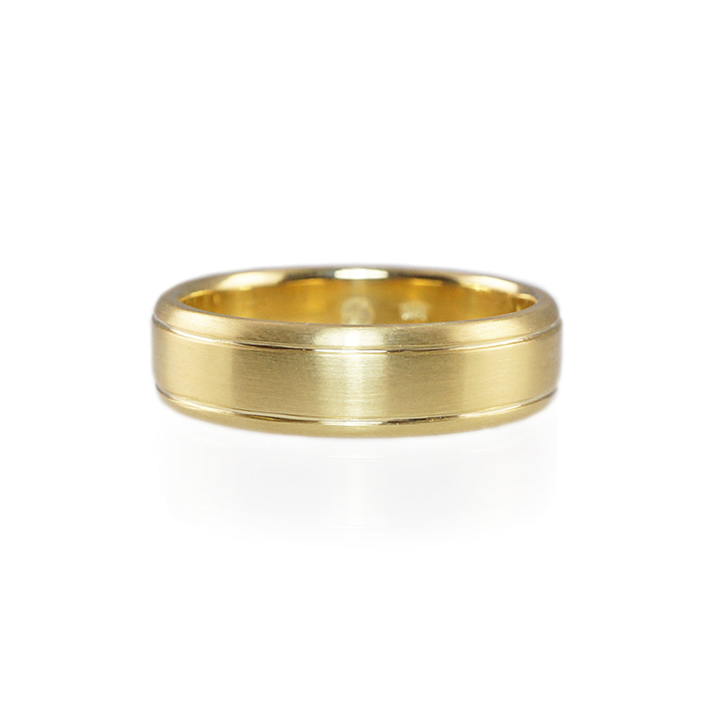 David Green Gold Wedding Band