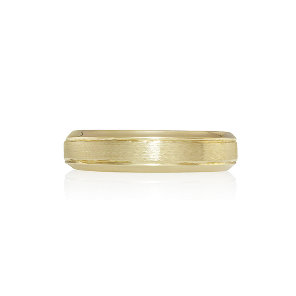 Signature Cynthia Britt Yellow Gold Slope Down Ring for David