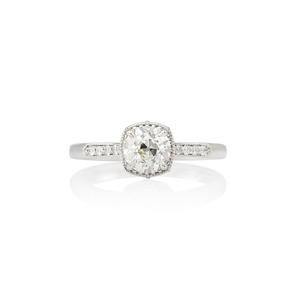 Art Deco Romantic Engagement Ring for Deborah