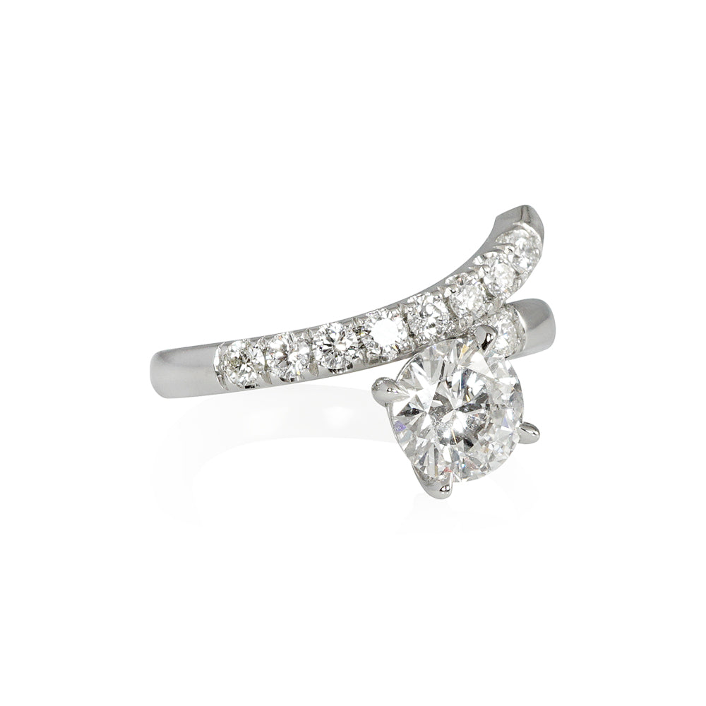 Diamond Comet Ring for Kara