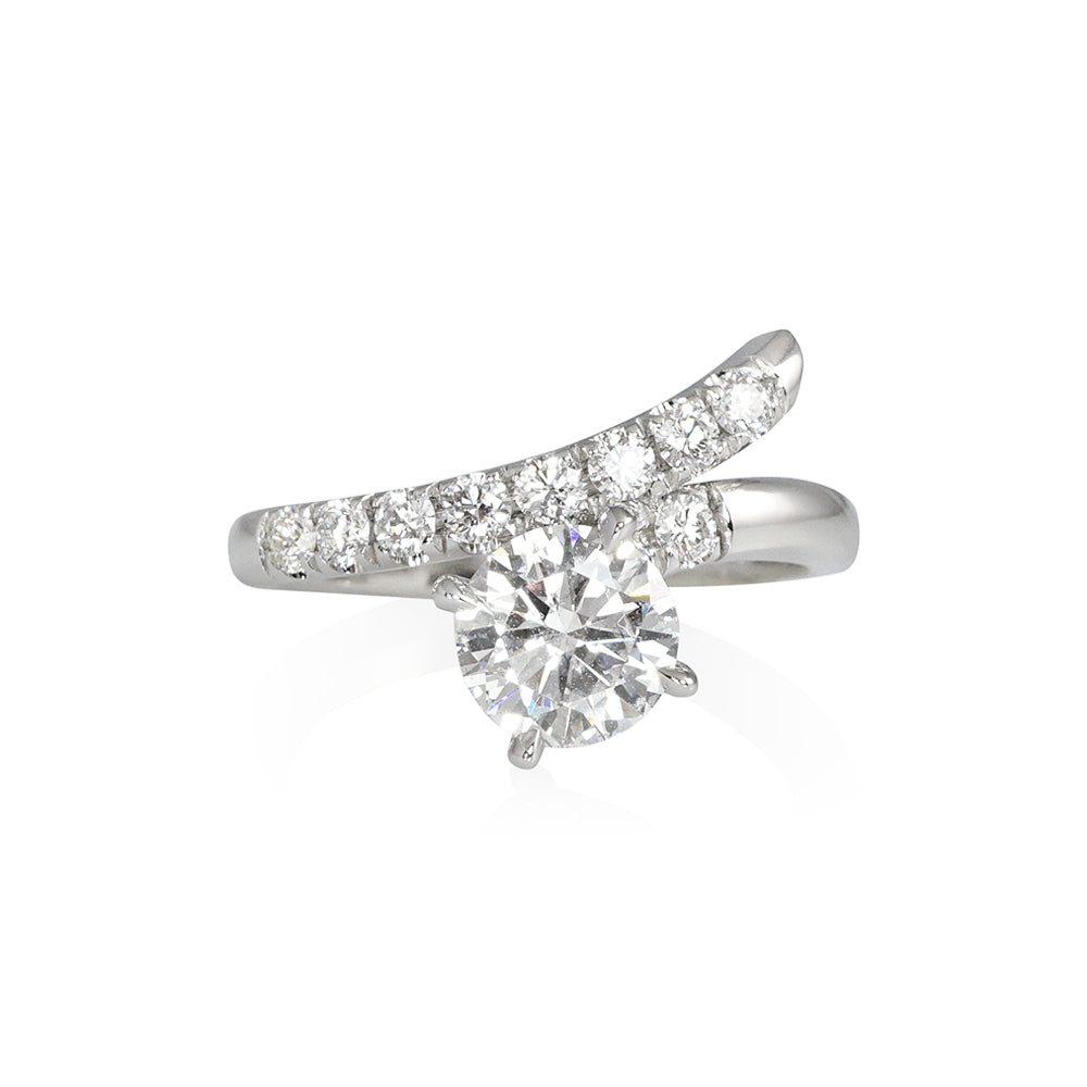 Diamond Comet Ring for Kara