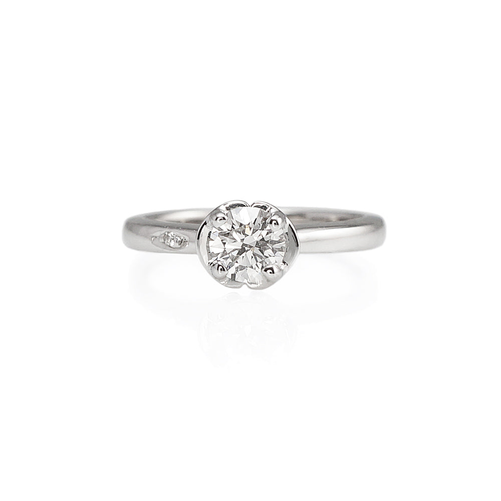 Ella Solitaire Engagement Ring by Cynthia Britt