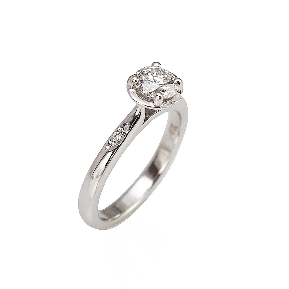 Ella Solitaire Engagement Ring by Cynthia Britt