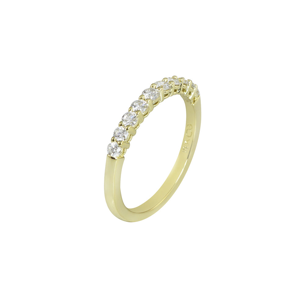 Graduated Diamond Wedding Ring for Erica