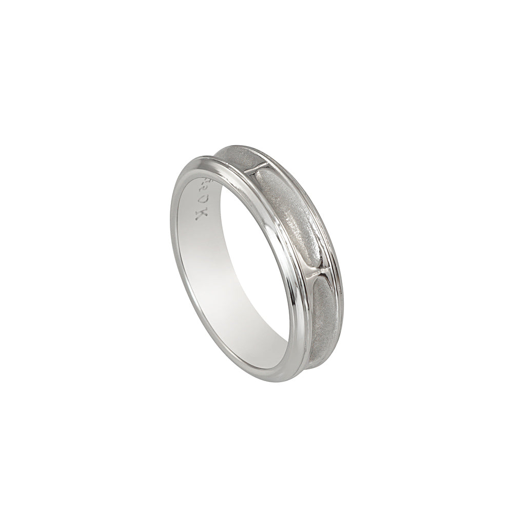 Structural Men's Wedding Ring for Garrett