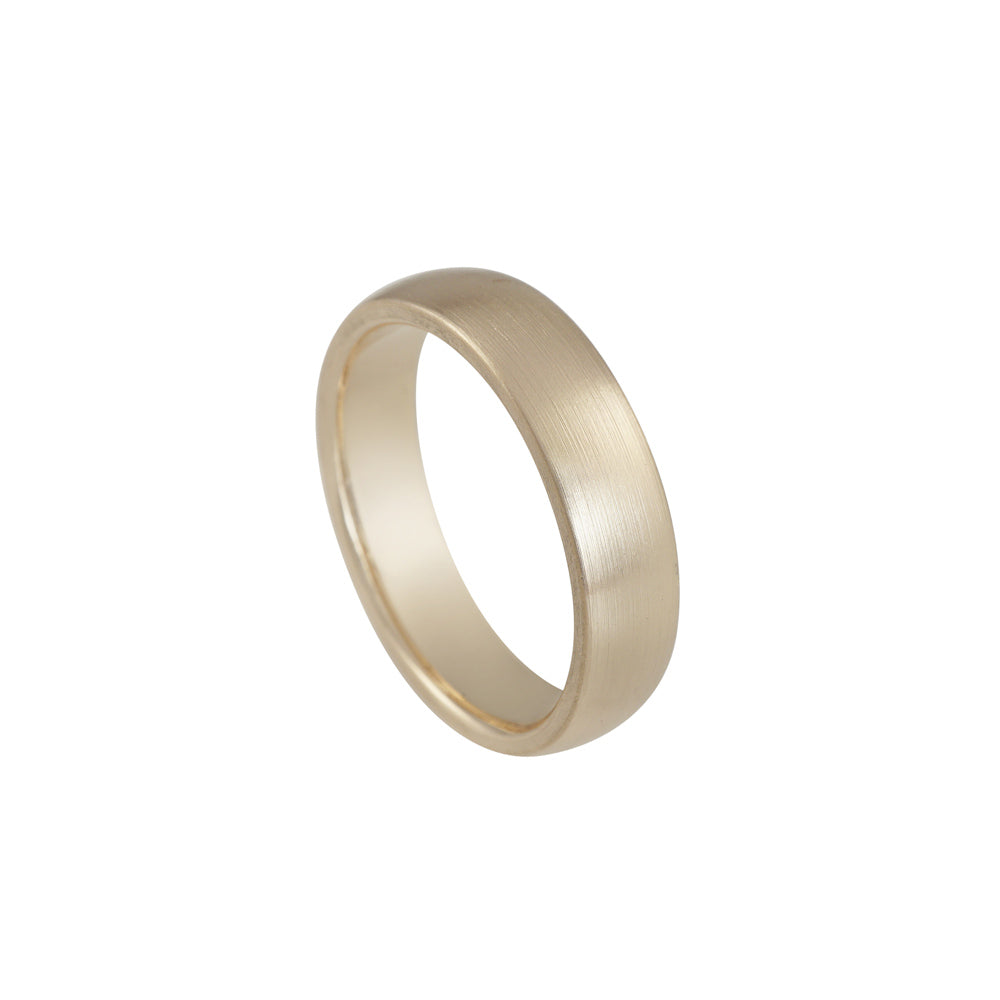 Peach Gold Wedding Ring for Greg