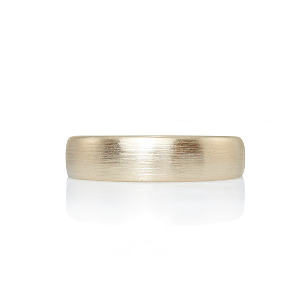 Peach Gold Wedding Ring for Greg