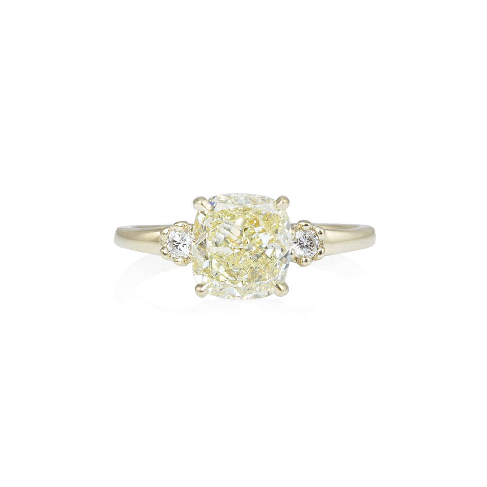 Fancy Yellow Engagement Ring for Kaelan