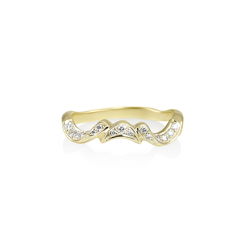 Laura Hand Carved Vine Ring