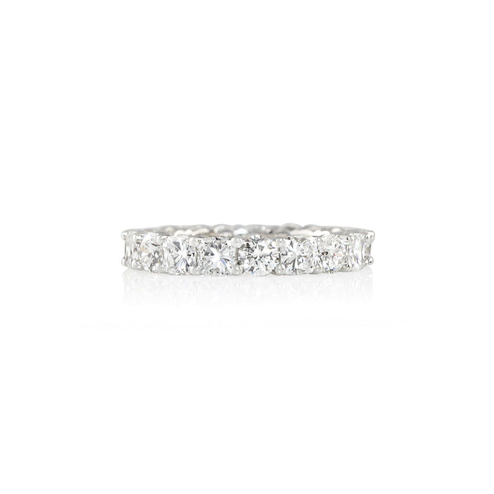 Round and Cushion Eternity Band for Lissy