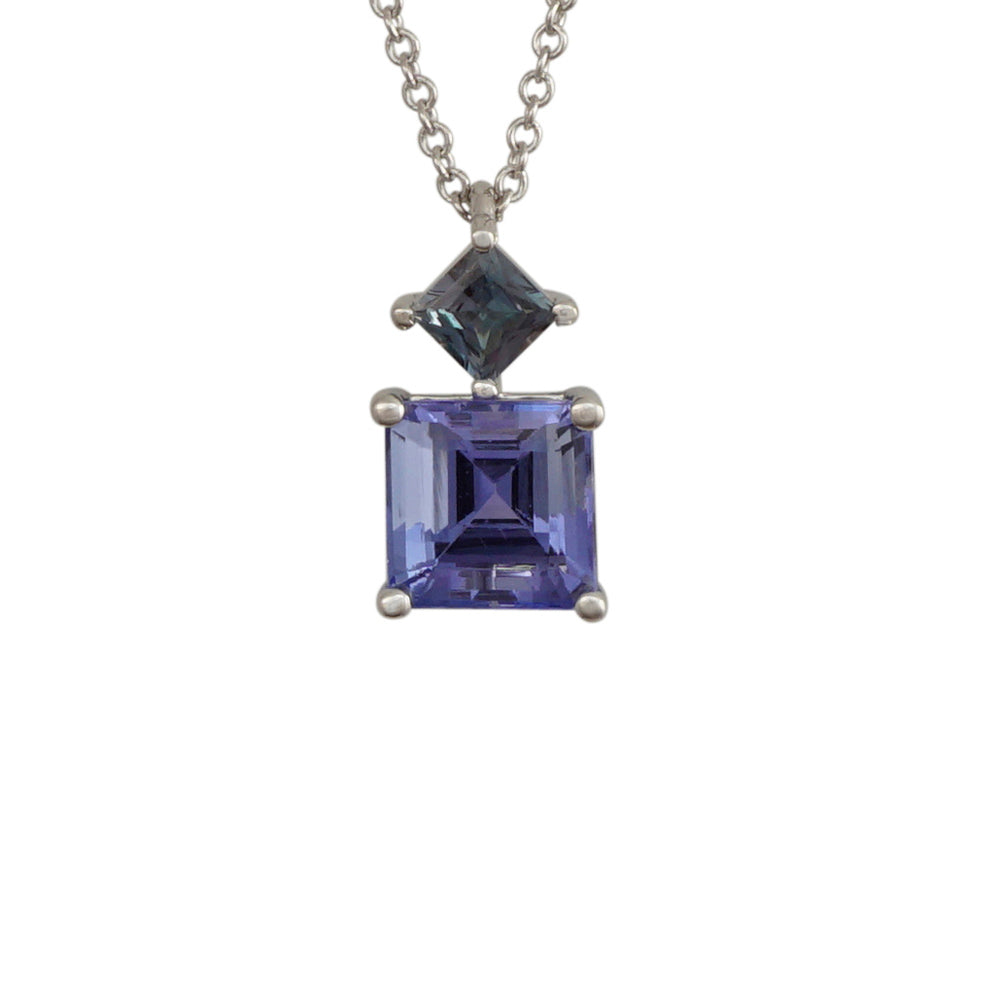 Tanzanite and Alexandrite Necklace for Lori