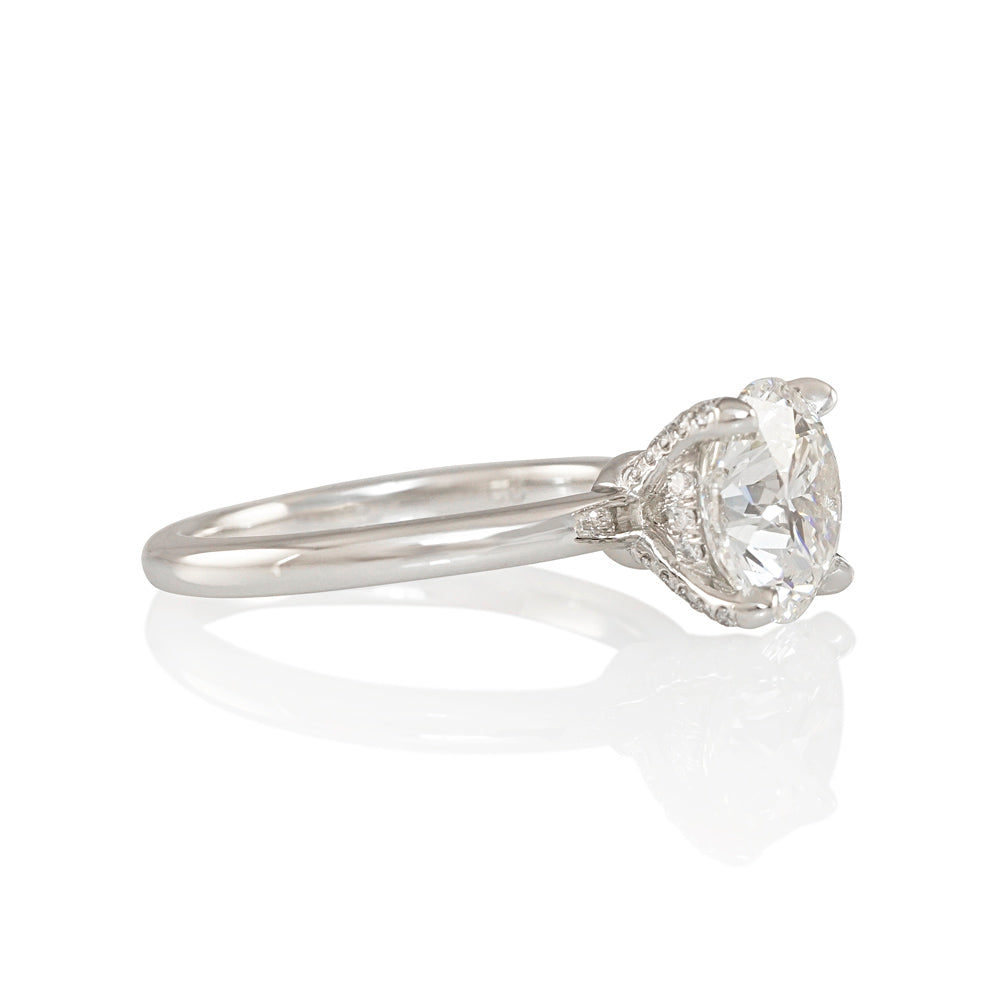 Diamond Basket Solitaire for Megan