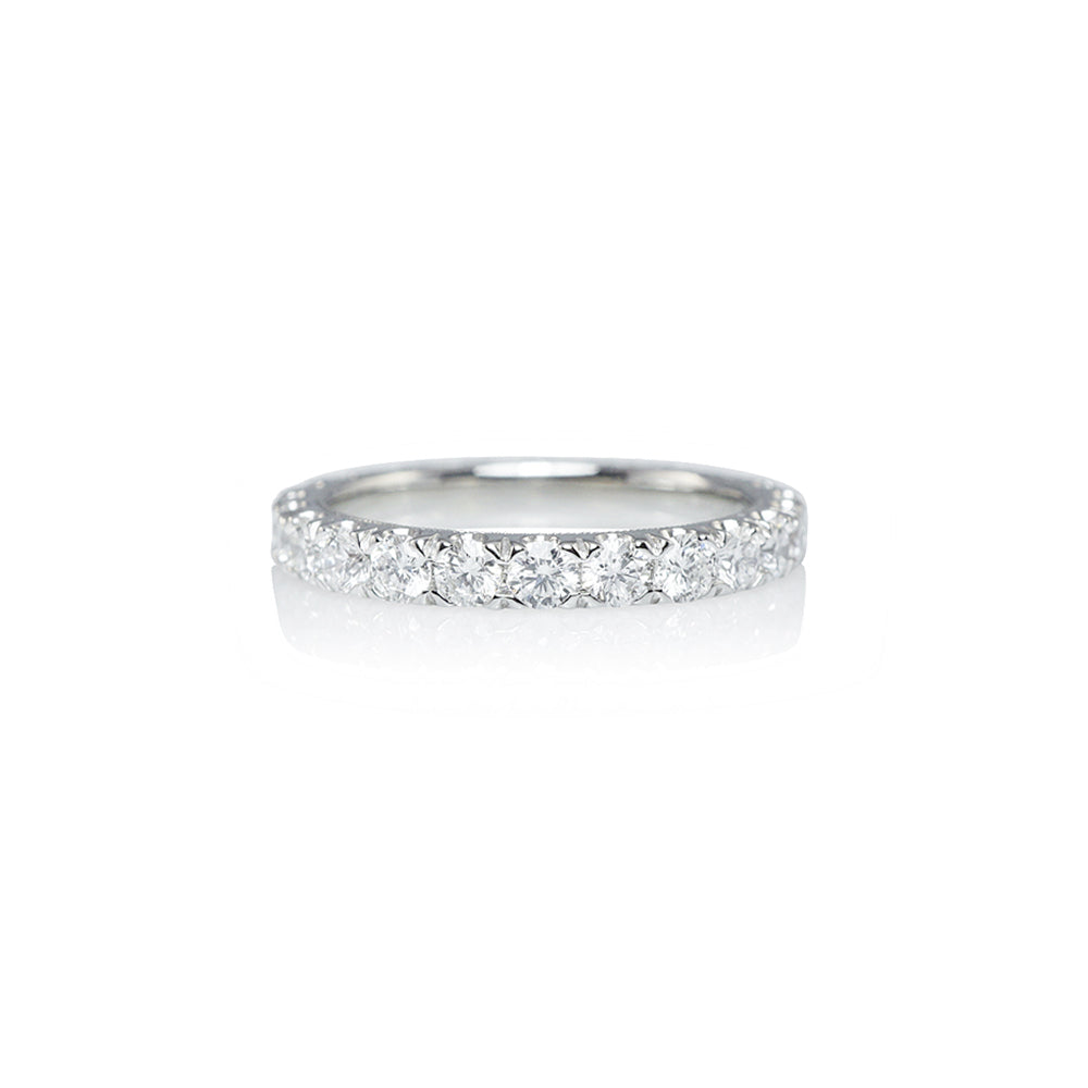 Scoop Set Diamond Eternity Band for Rachel