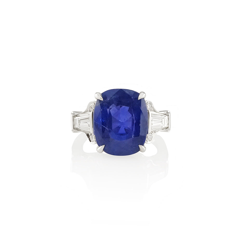 Sapphire Art Deco Engagement Ring for Deb