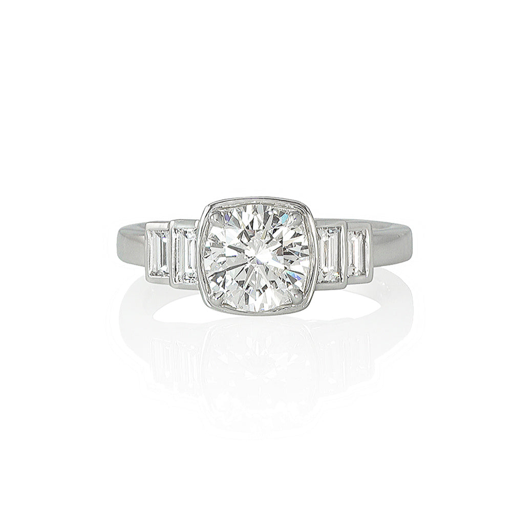 Art Deco Engagement Ring for Stacy