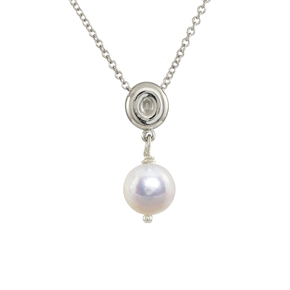 Pearl Drop Necklace for Cassandra