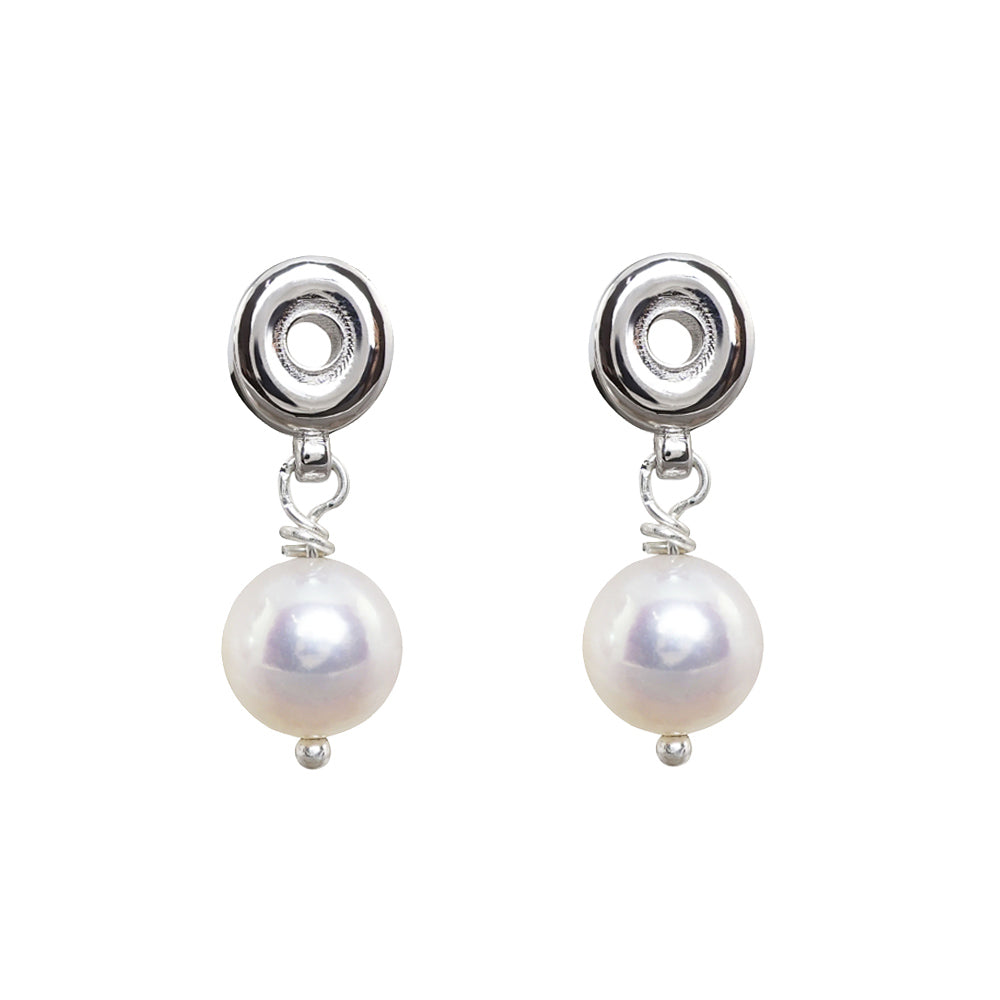 Pearl Drop Earrings for Cassandra