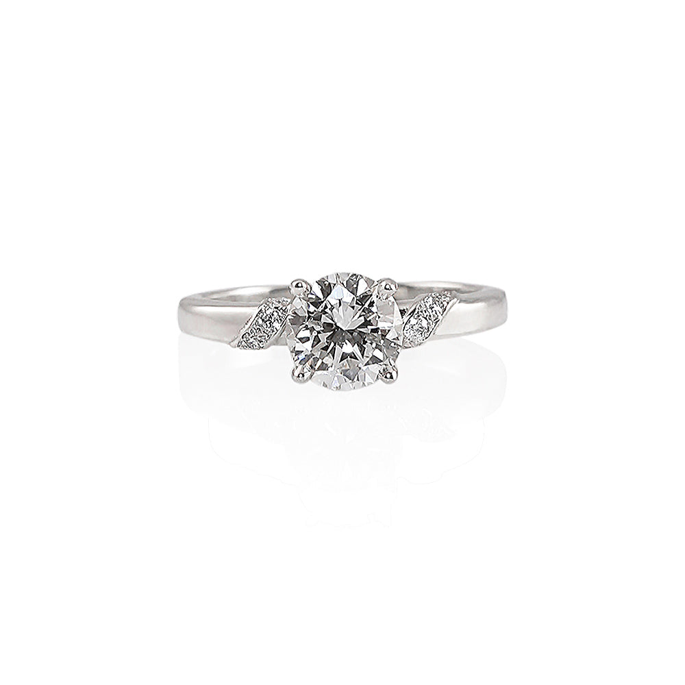 Diamond Wrap Engagement Ring for Tasha