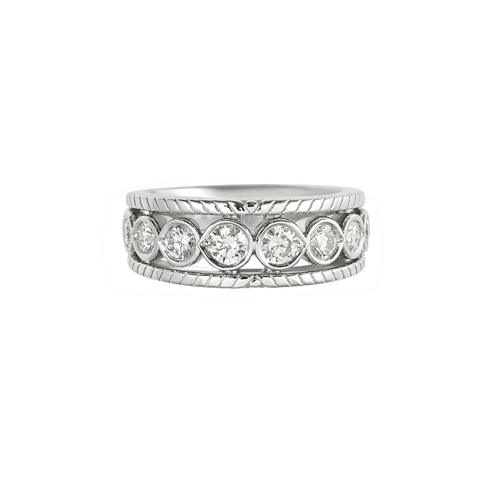 Tricia Twelve Diamond Wedding Ring