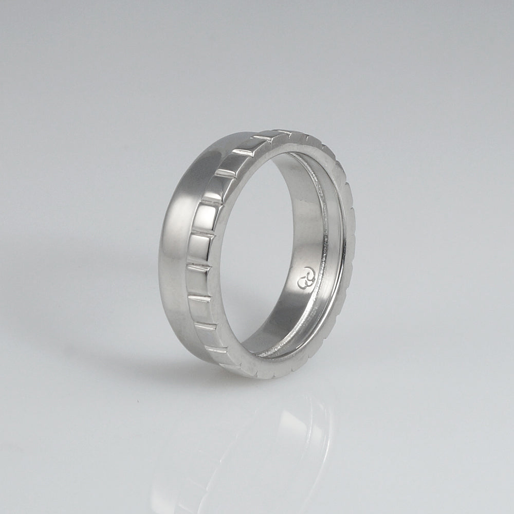 Adarsh Men's Platinum Wedding Band