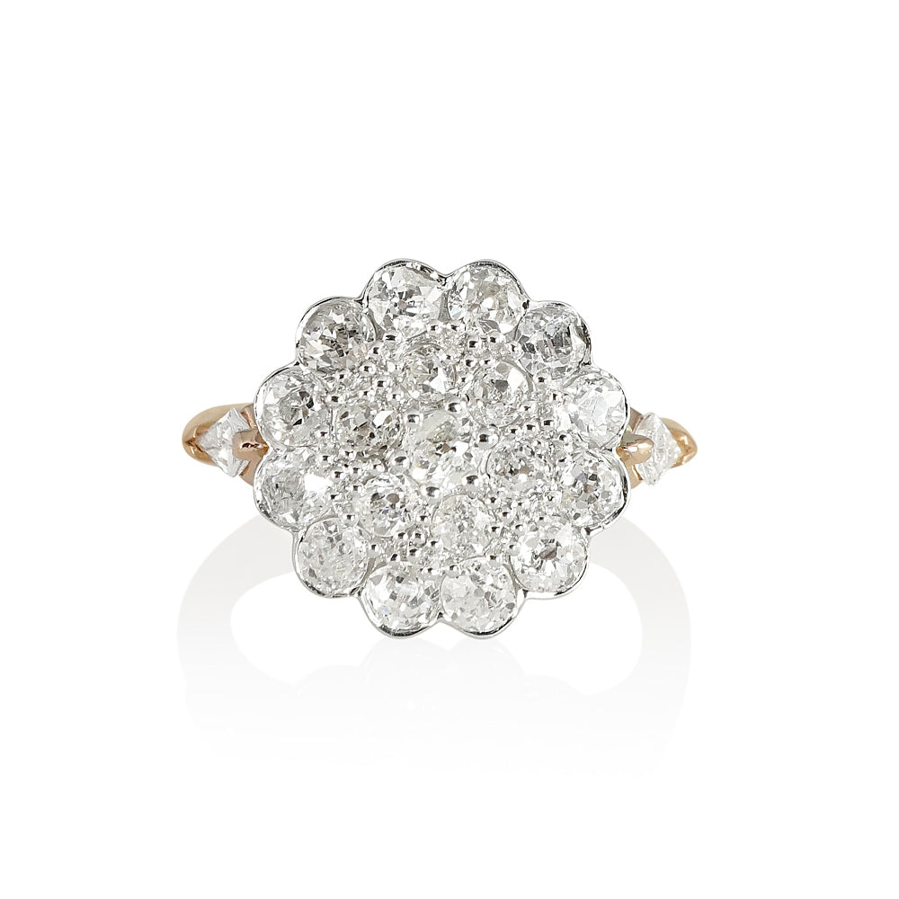 Alejandra Diamond Cluster Ring