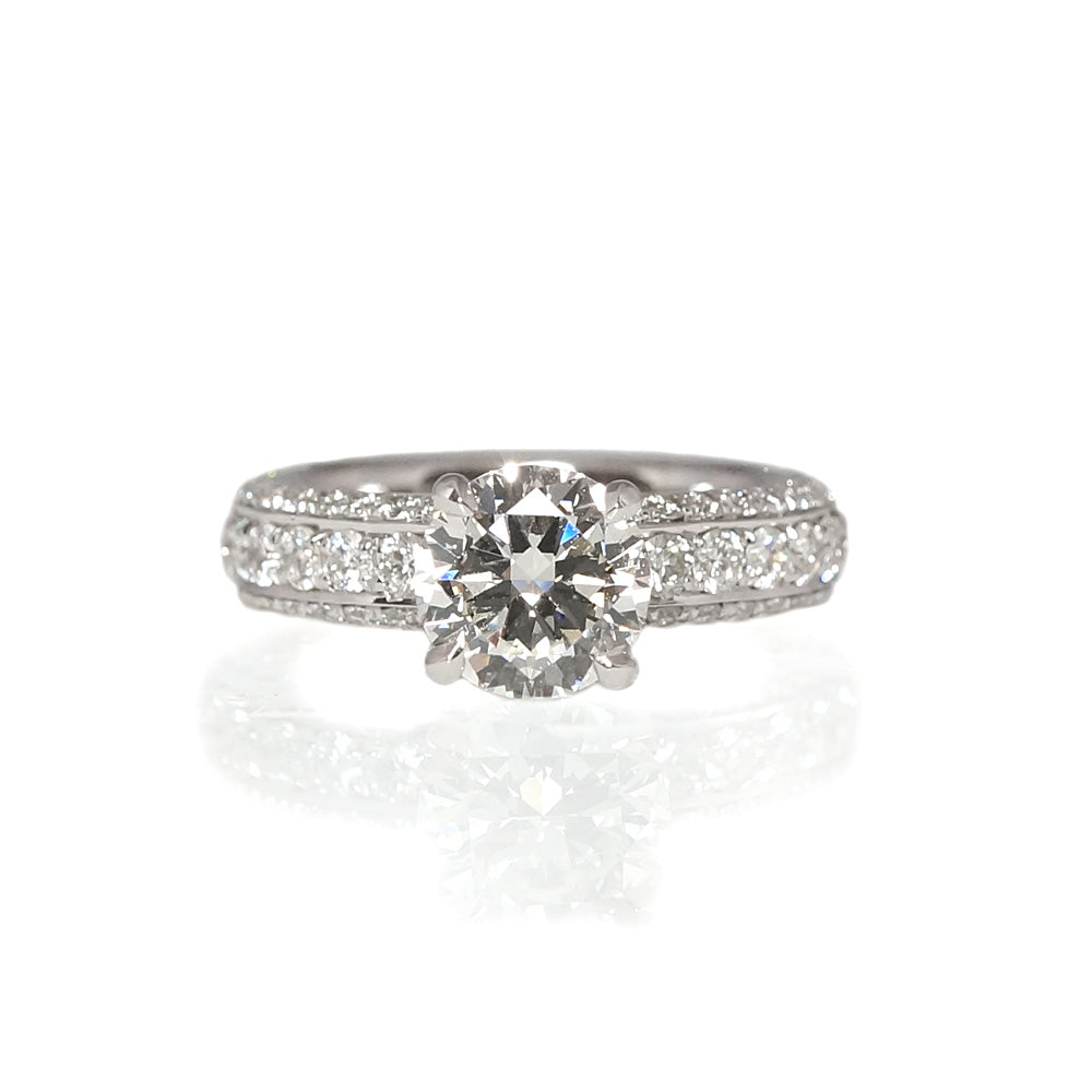 Ali Diamond Pave Engagement Ring