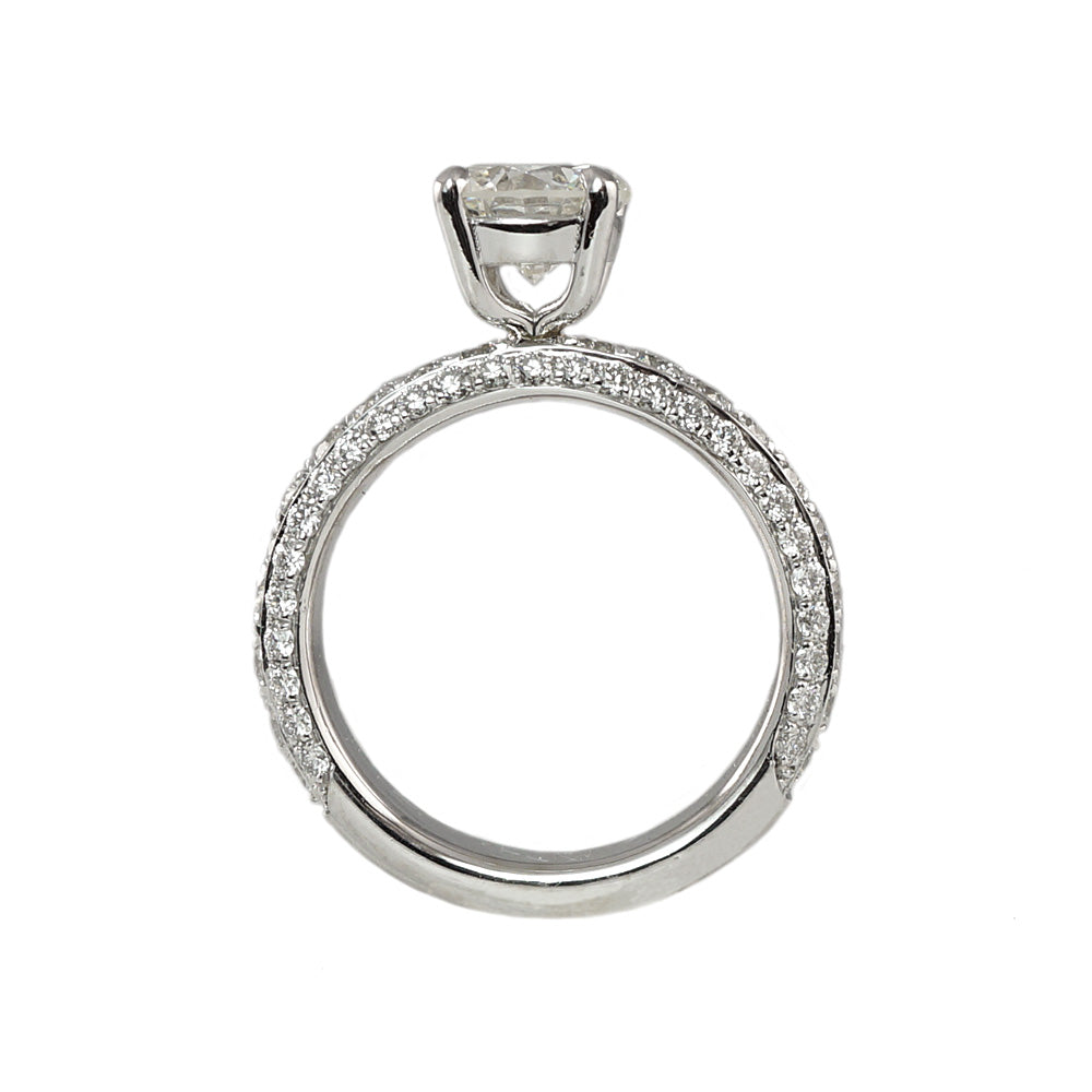 Ali Diamond Pave Engagement Ring