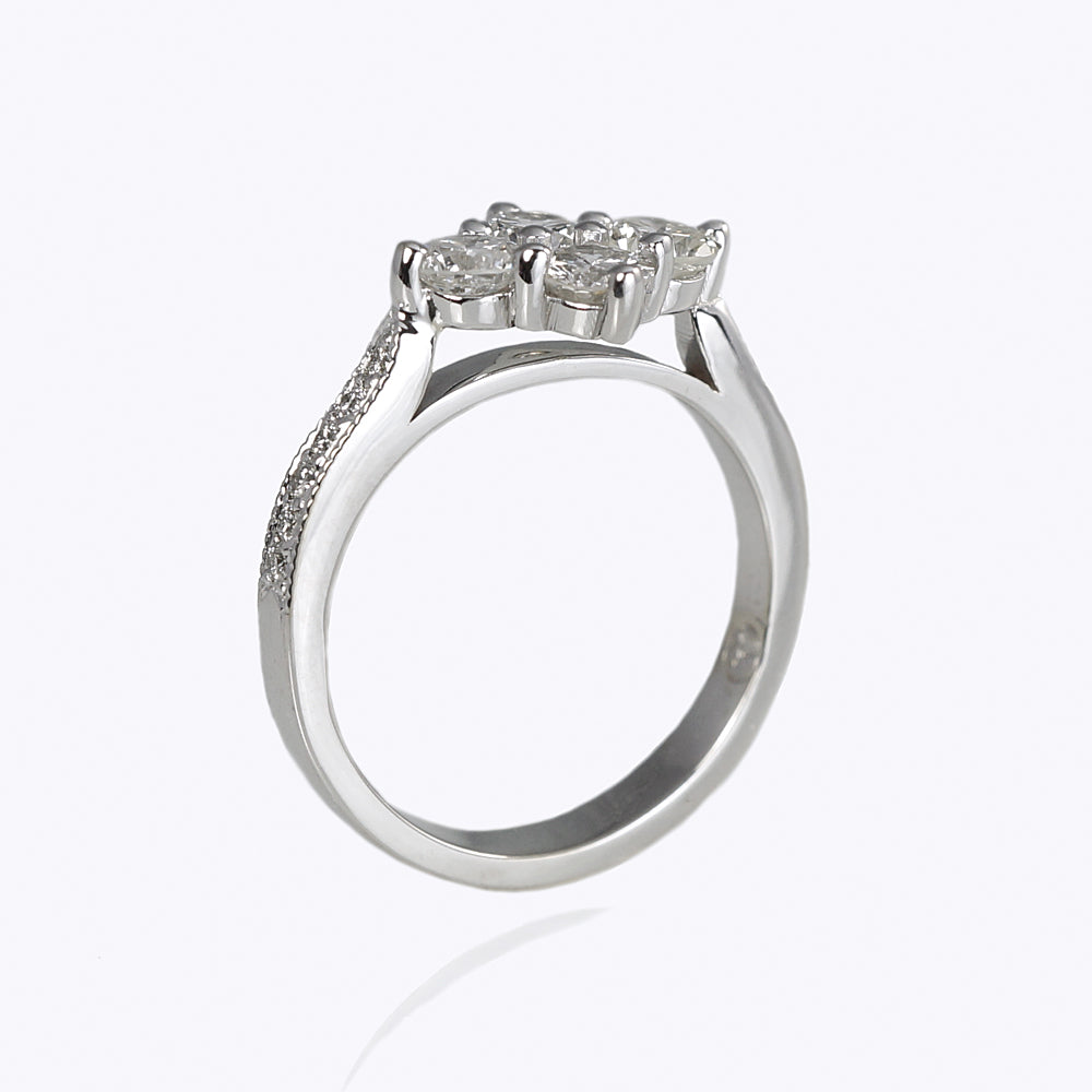 Angela Four Stone Diamond Ring