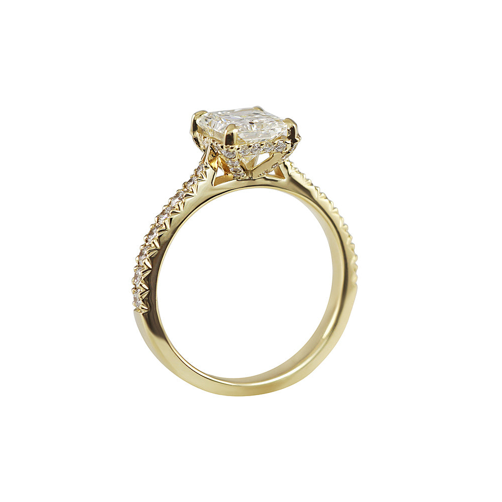 Becky Diamond Prong Engagement Ring