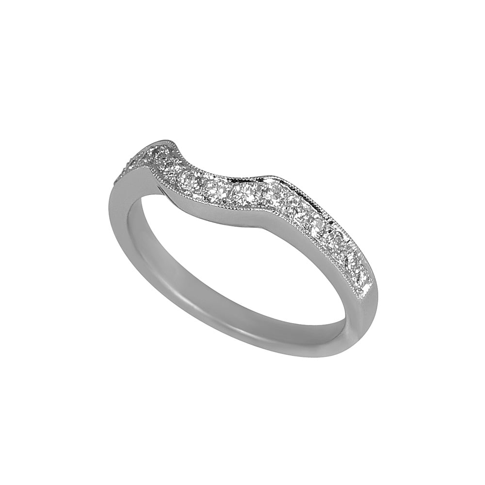 Bella Fitted Diamond Wedding Band