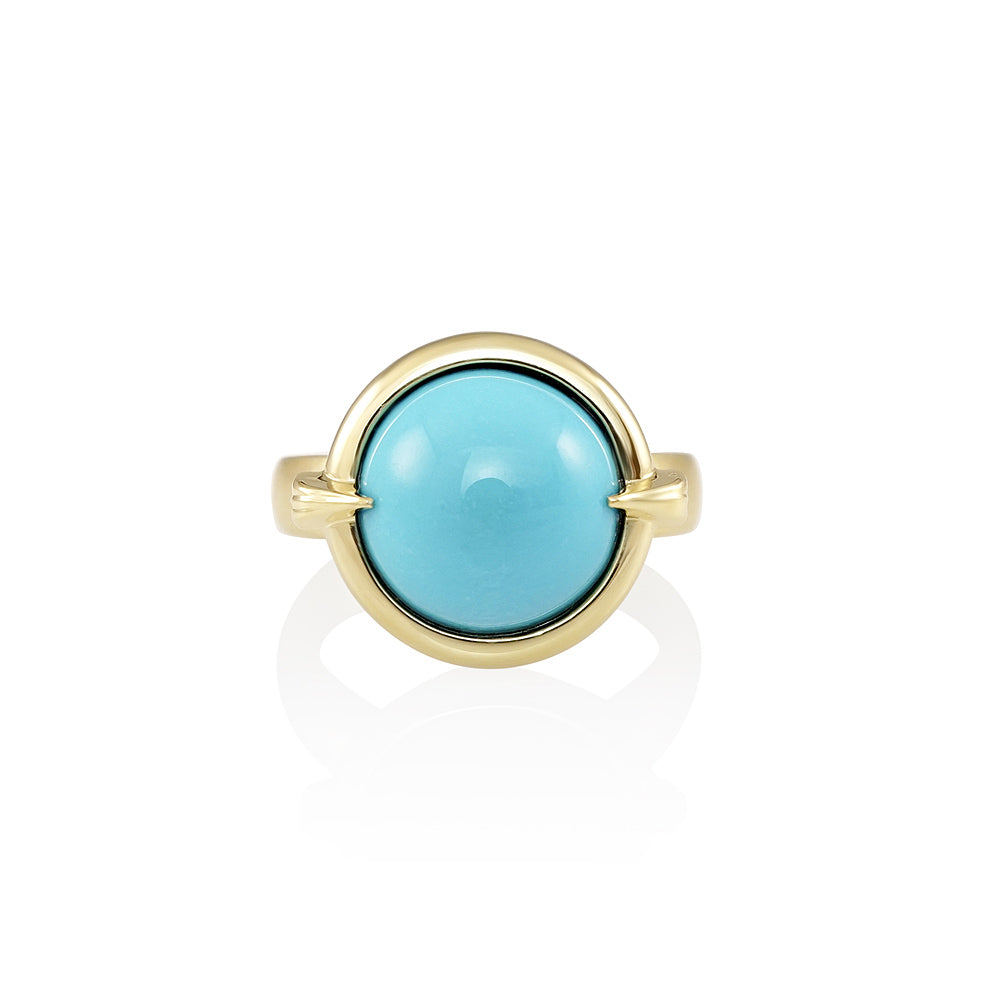 Blair Gold and Turquoise Ring