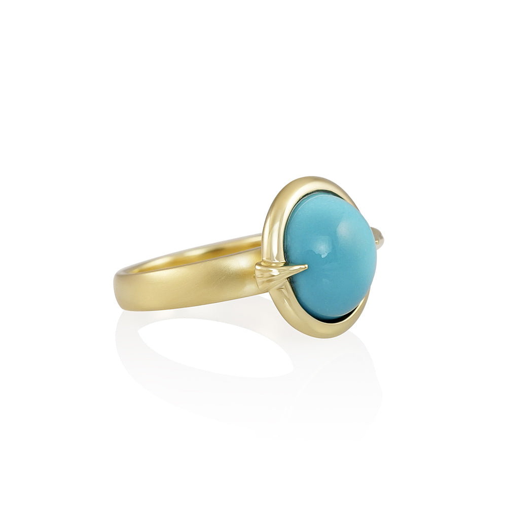 Blair Gold and Turquoise Ring