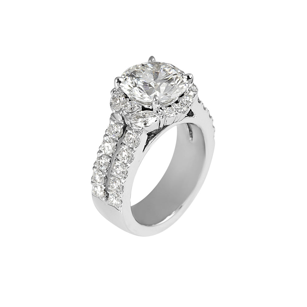 Brittany Glamorous Diamond Engagement Ring