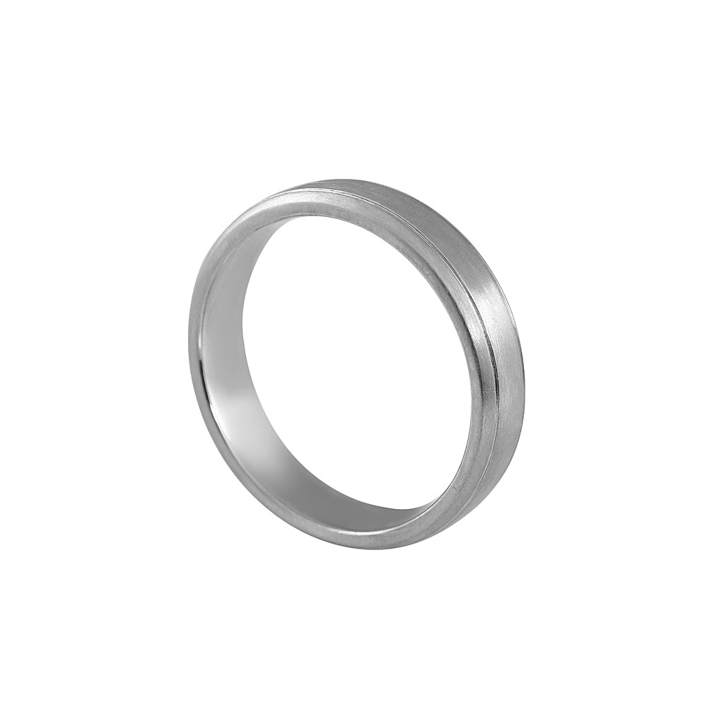 Charles Platinum Men's Wedding band