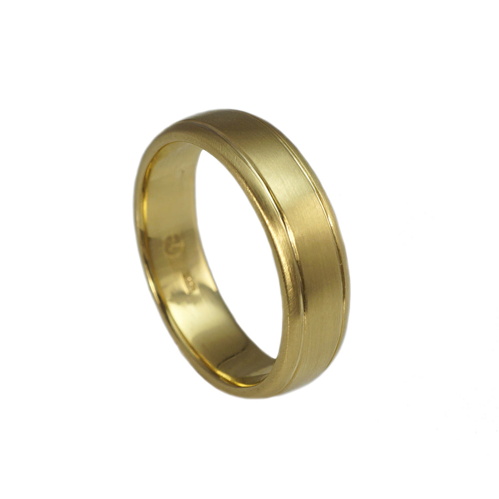 David Green Gold Wedding Band